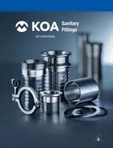 Sanitary Fittings Catalog